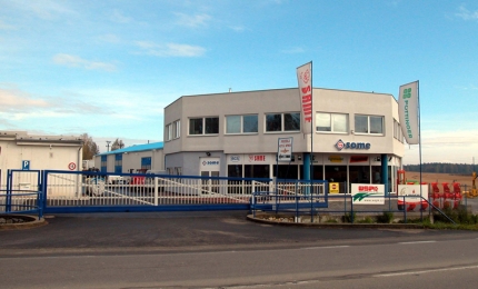 Administrativní budova firmy Some, Jindřichův Hradec 
